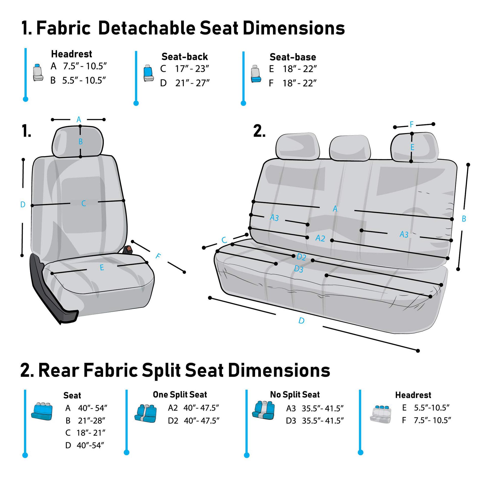Universal Car Seat Cushion Breathable Tire Pattern