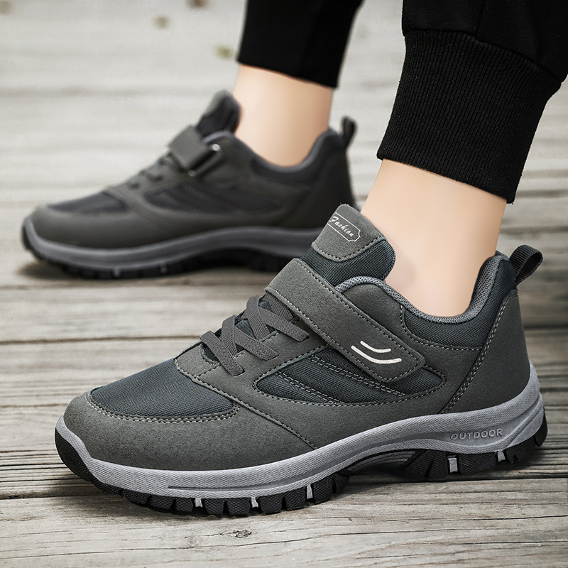 Zapatos para Caminar de Otoño para Hombre, Modelo 2025, Nuevo, Dropshipping en Vivo, Zapatos Deportivos Cómodos para Correr para Personas de Mediana Edad y Mayores