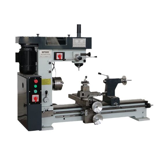 Factory direct supply lathe small family car drilling and milling integrated machine metal small parts processing lathe cutting