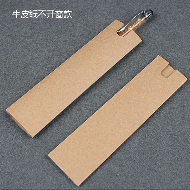 Bolsas de regalo kraft al por mayor bolsas de bolígrafo de estudiantes bolsas de bolígrafo de firma publicitarias de conferencias de negocios logotipo impreso