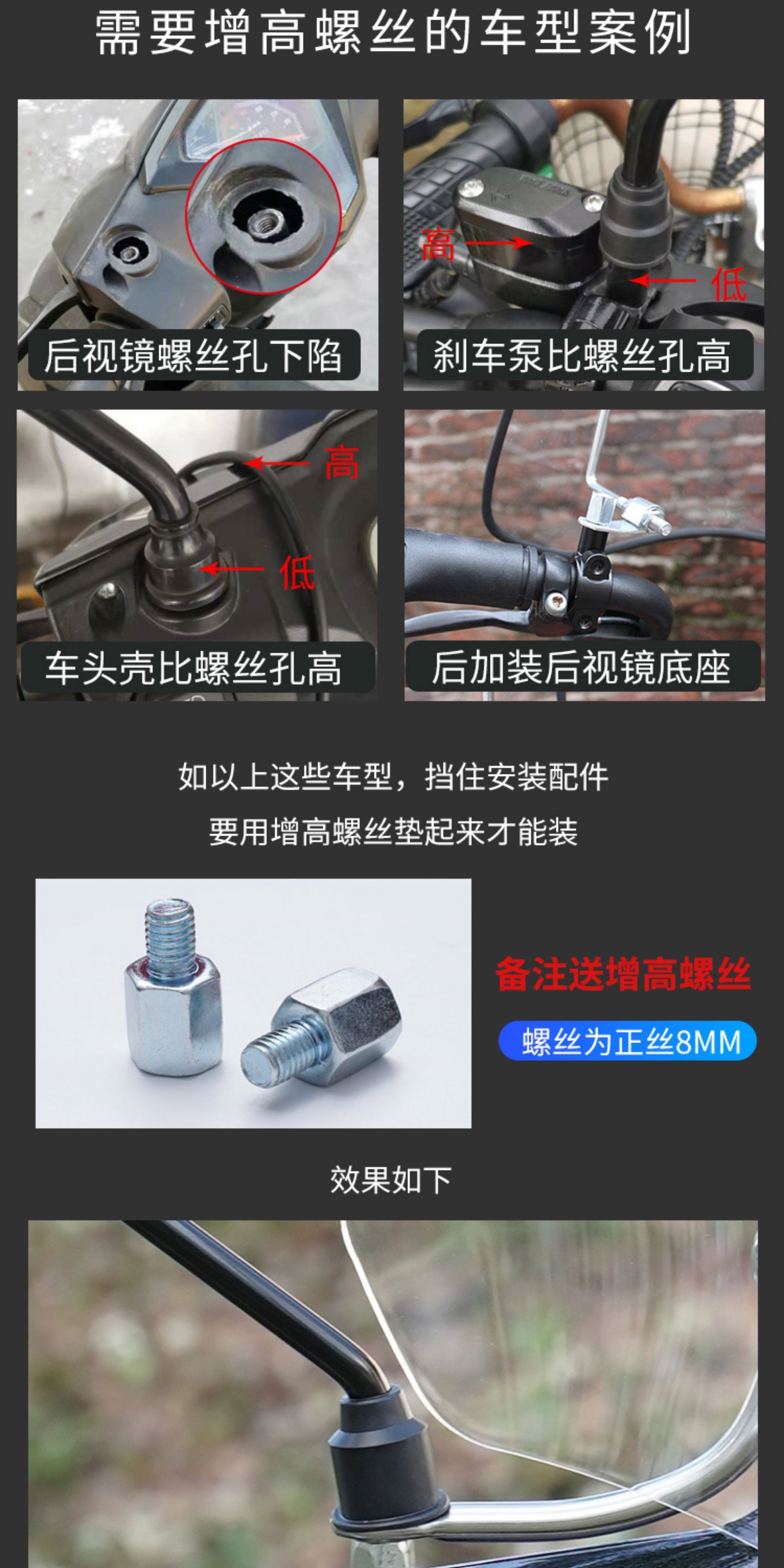 Suitable for electric vehicle front windshields, universal windscreen glass, high-definition, specialized for scooter and electric motorcycle modification