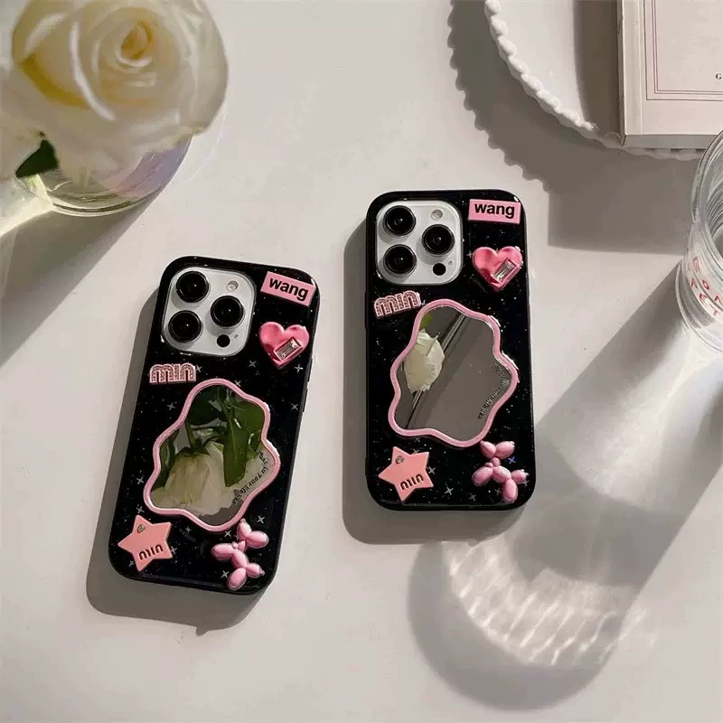 Айфонケース для Apple, совместимый с зеркалом, интернет-знаменитость, iphone, 15plus
