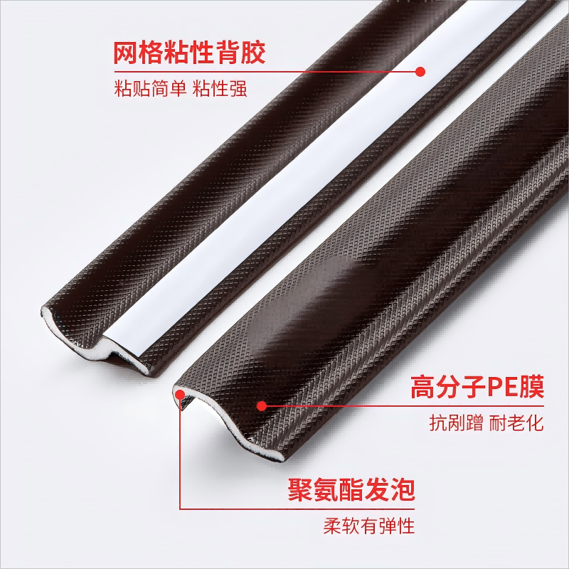 ✅窗户密封条挡风冬季平开窗塑钢窗断桥铝防风门窗密封胶条缝