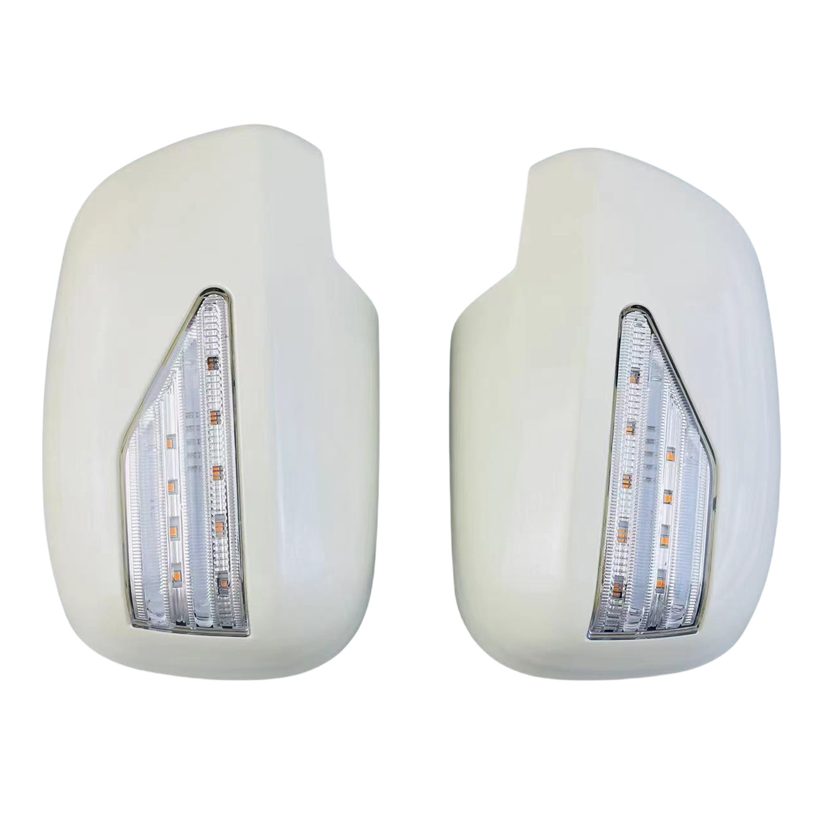 Para Tacoma Modificación Cobertura de espejo retrovisor de fibra de carbono + cubierta de mango Adjunto 05 - 15 Tacoma