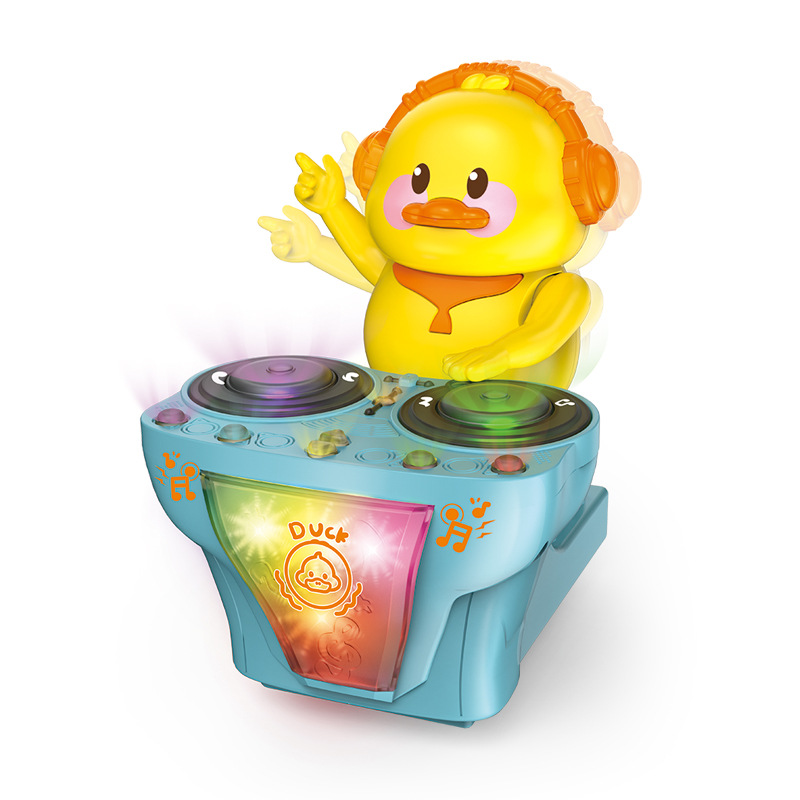 EXPRESS SIGHT Juguetes de disco DJ para niños y niñas luces dinámicas Música de baile juguetes de sonido y luz