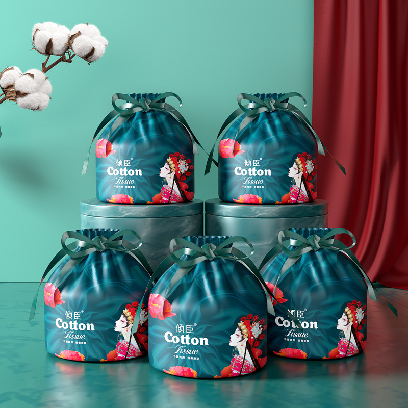 Face Towel Roll Disposable Face Wipe Makeup Remover Cleansing Towel Thickeneded Pure Cotton Roll Towel Cotton Soft Towel Beauty Facial Towel