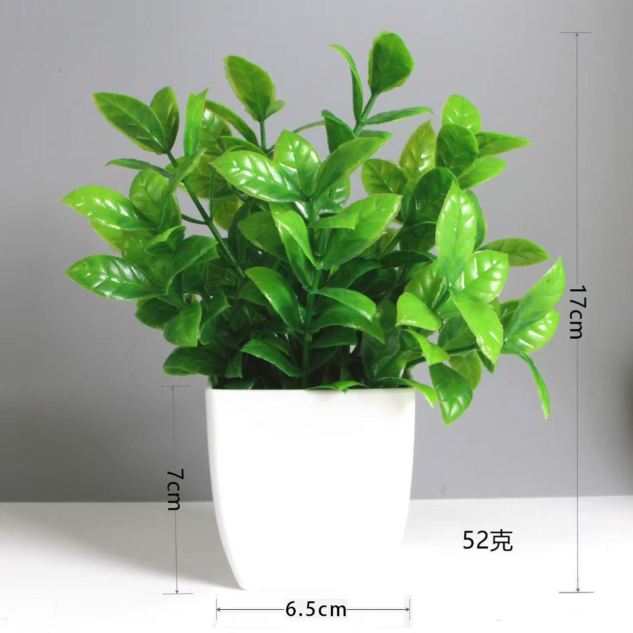 Transfronterizos venta caliente planta simulada planta simulada verde decoración interior y exterior maceta de plástico maceta de eucalyptus image 9