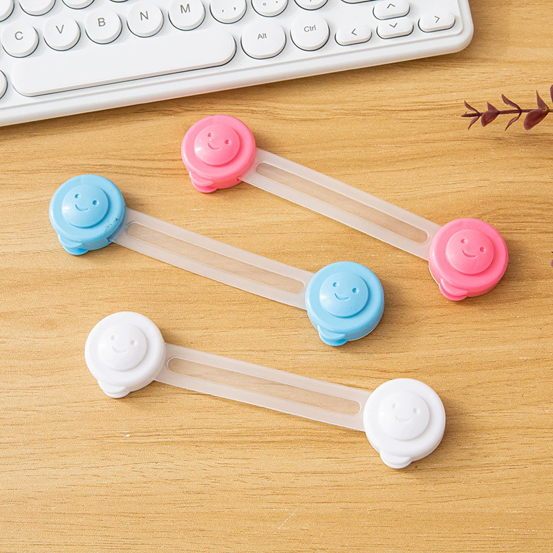 Детский замок детский замок безопасности смайлик длинный замок детский защитный замок может изогнуть замок безопасности