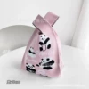 Five pandas (pink)