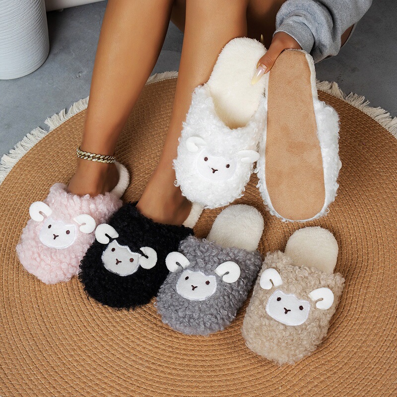 New Winter Home Cotton Slippers for Women, Indoor Soft-Soled Silent Dormitory Slippers, Universal for Couples, Men's Furry Slippers New Winter Home Cotton Slippers for Women, Indoor Soft-Soled Silent Dormitory Slippers, Universal for Couples, Men's Furry Slippers