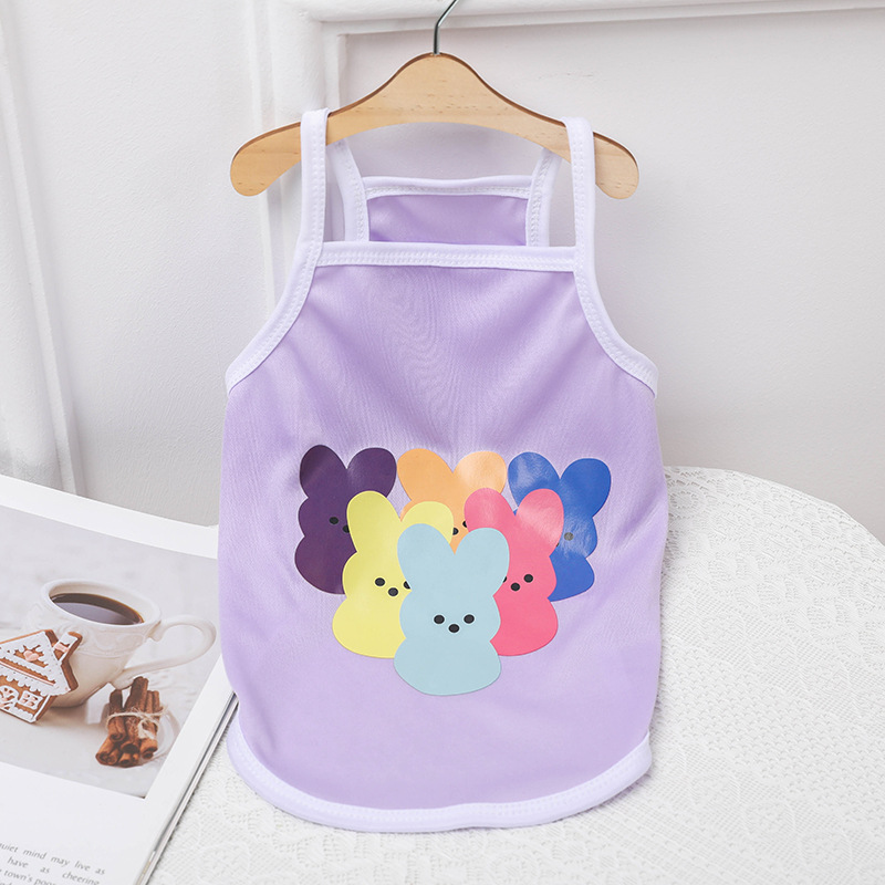 Ropa para mascotas, gato, bichón, lucha contra Bomei, perro pequeño, chaleco nuevo, camisola, ropa para perros, estilo fino de primavera y verano