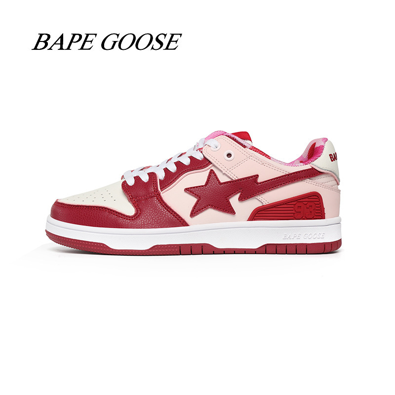 El mismo tipo de zapatos estrella de moda nacional retro negro rosa DUNK zapatos de skate para mujeres Putian Chunyuan zapatos deportivos para hombres