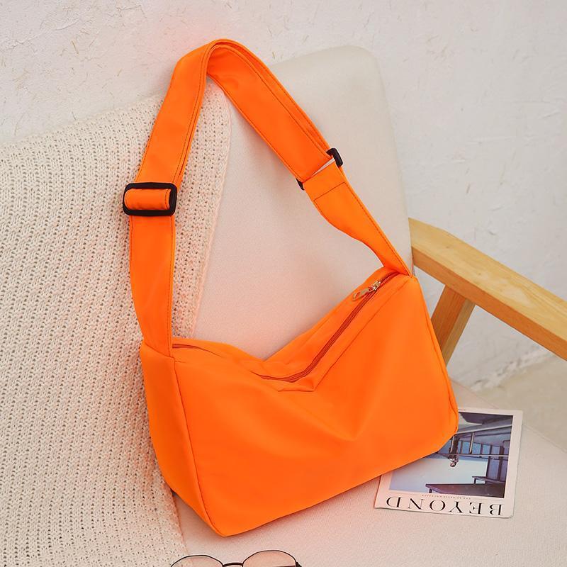New Shoulder Crossbody Bag Casual Bag All-match Trendy Women's Fashion Sports Fitness Travel Bag Waterproof Ultra Light Nylon Bag