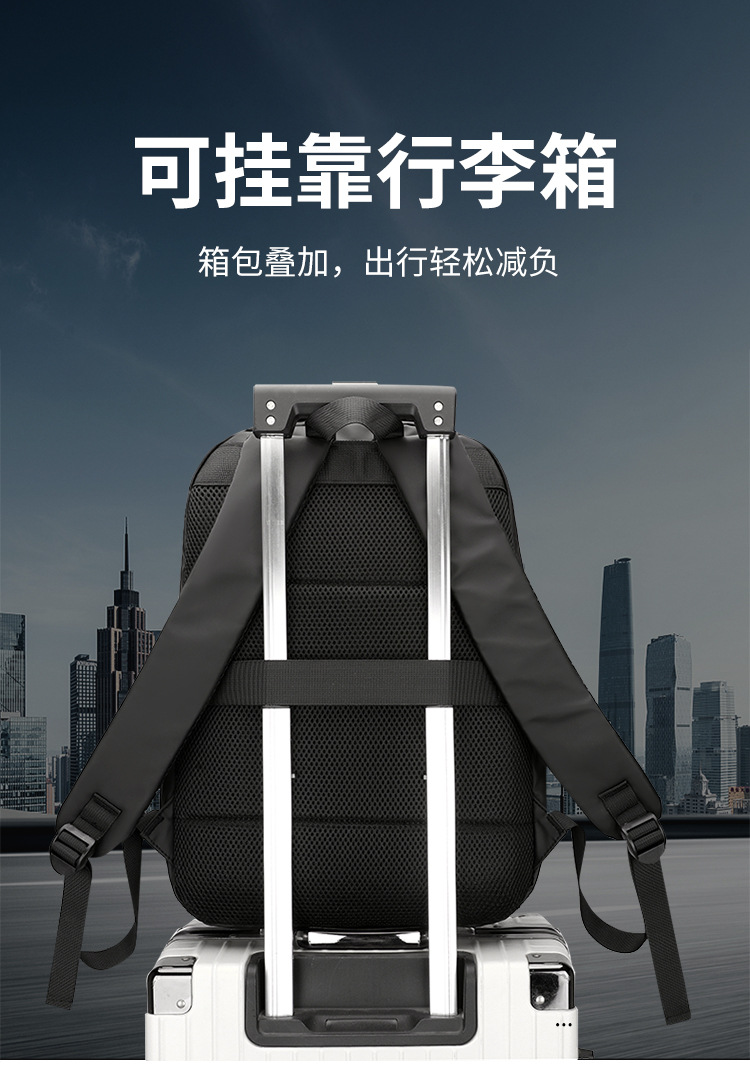 2024 New Korean version men's backpack, large capacity, simple commuting computer bag, junior high school and senior high school schoolbag, cross-border undefined