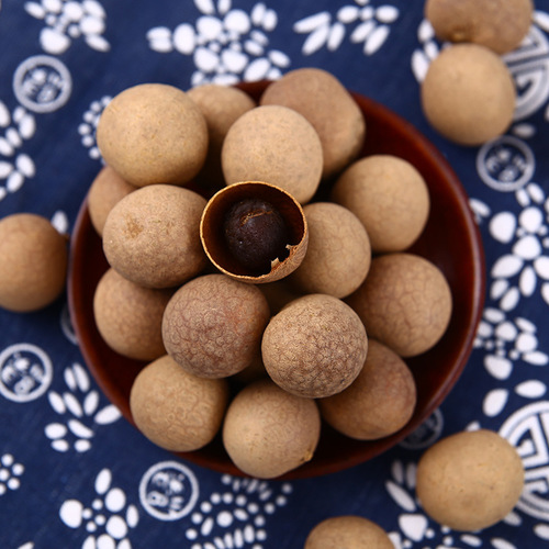 Portable New Year Gift Box 1000g Washless Red Dates and Longans, Spring Festival Nianhuo Dried Snacks Gift Pack