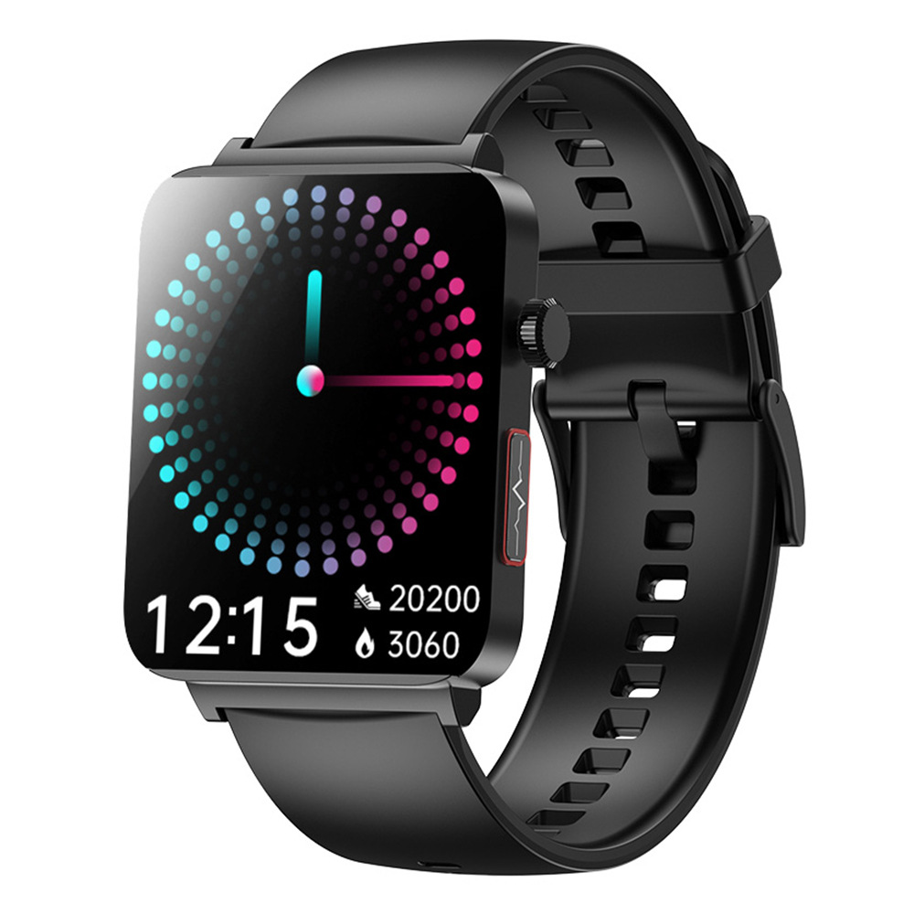 Cross-border KS03 pro reloj inteligente frecuencia cardíaca temperatura corporal Bluetooth llamadas ECG temperatura corporal no invasiva glucosa en sangre ejercicio