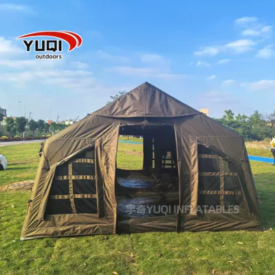 Camping Inflatable Tent Military: Avtomobil dam çadırları