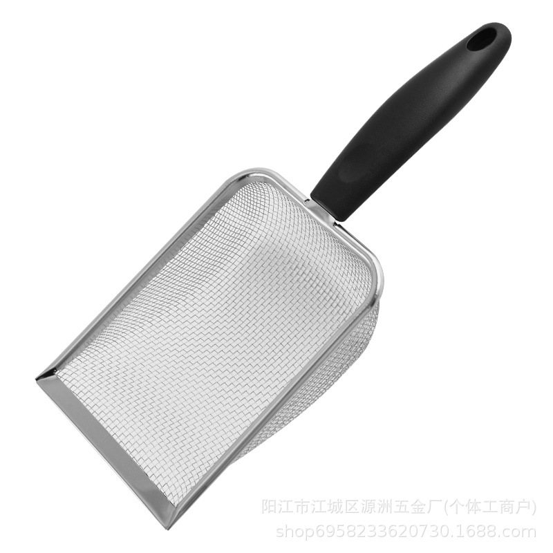 不锈钢猫砂铲宠物便便过滤铲矿砂膨润土猫咪铲赶海铲子爬宠沙漏|undefined