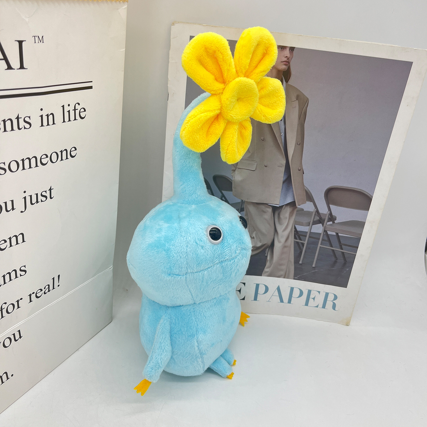 Sdoganamento transfrontaliero viola pikmin peluche ghiaccio pikmin 4 peluche bambola giocattolo_voghion.com