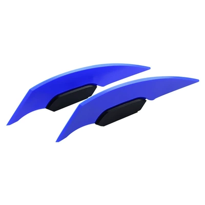 Motorcycle Scooter Wind Wing Modification Motosiklet ləvazimatları və aksesuarları - blue-small-size-2-piecesset