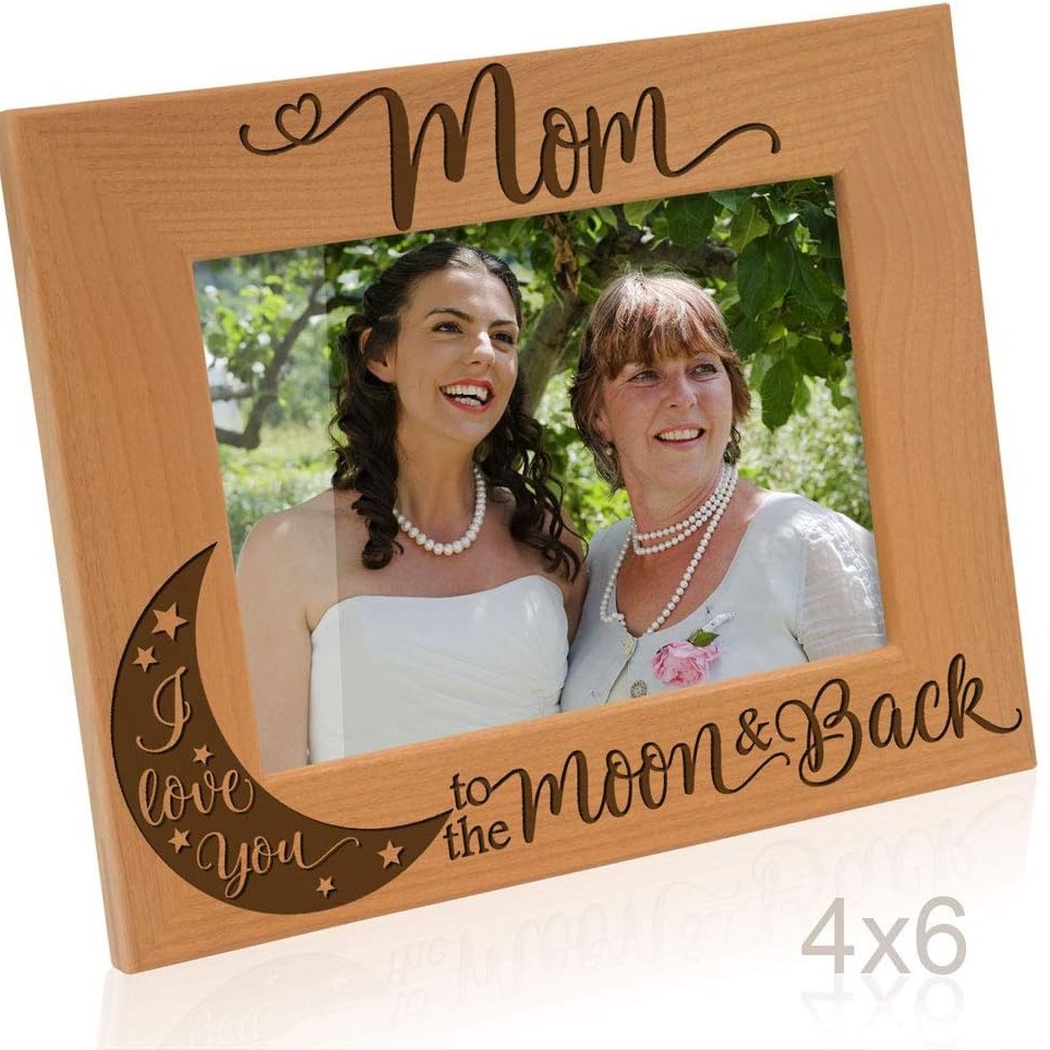 Marco de fotos de madera decoración del hogar marco de fotos vintage