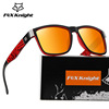 Fox Knight new fashion polarized motion sunglasses outdoor ride running sunscreen sunglasses FK056