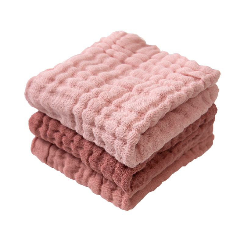 Amazon Six-Layer Gauze Saliva Towel Ins Pure Cotton Baby Towel Newborn Spit-Up Towel Baby Square Towel Cross-Border