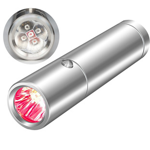 5 -Core Red -Blight Flashlight Portable Beauty Pen Blue Light Красная световая инфракрасная световая терапия красный свет