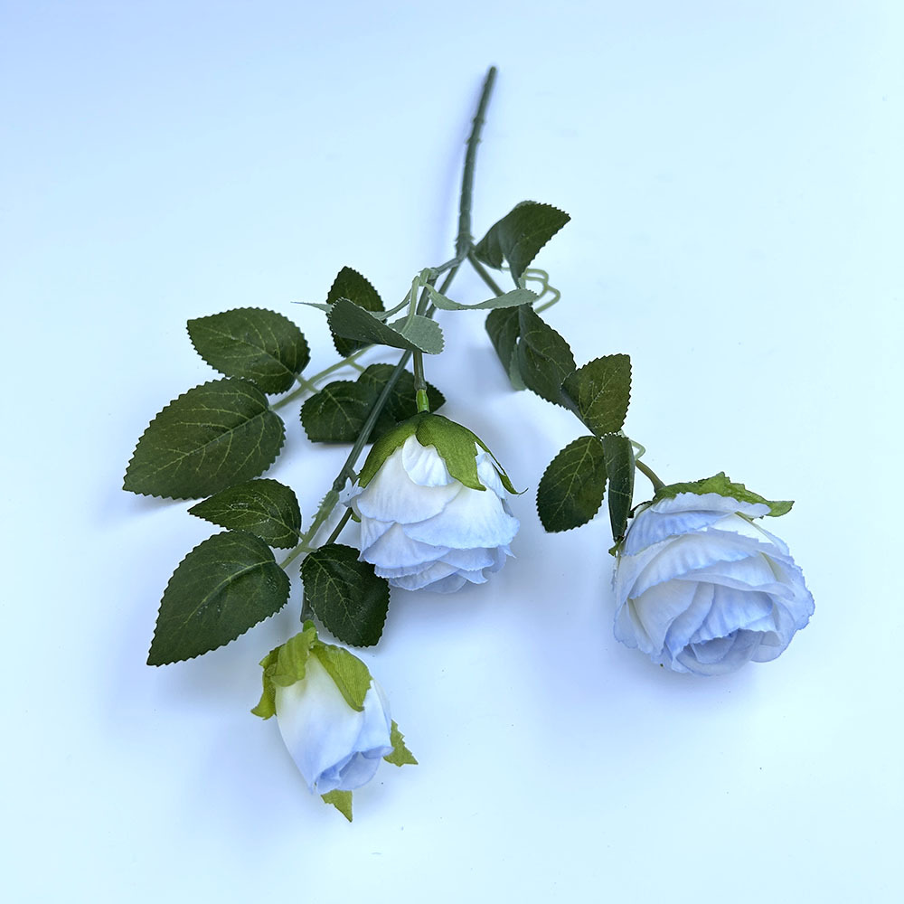 Artificial Rose Bouquet For Home Decor Elegant Table Flowers_voghion.com