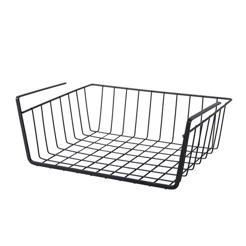 Kitchen shelf dormitory office desk hanger organization rack cabinet divider lower basket wardrobe storage rack storage rack