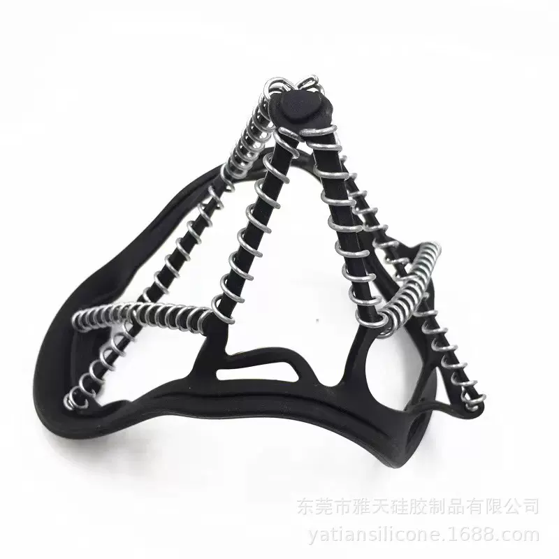 工厂现模硅橡胶弹簧鞋套高拉力弹簧冰爪硅胶弹簧防滑冰爪鞋套现货