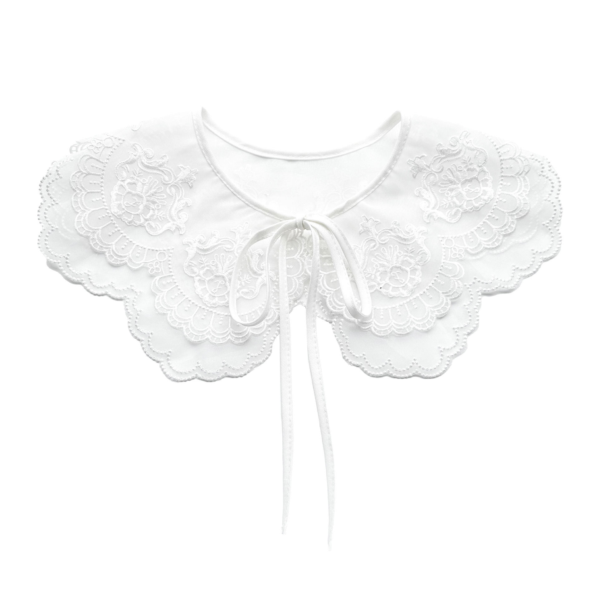 Eugen Jiaqian collar falso para niños coreanos con collar decorativo multifuncional collar de muñeca primavera y verano moda pequeño chal image 6