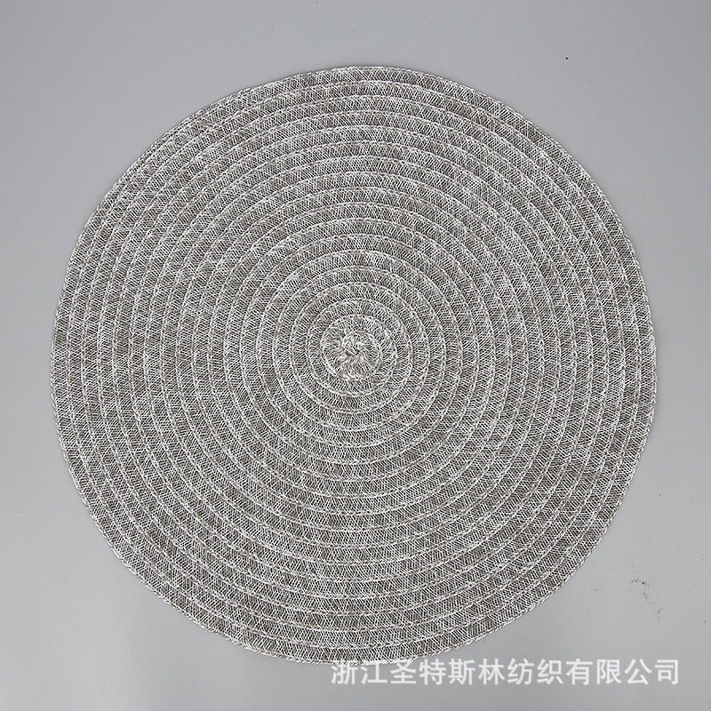 almohadilla de aislamiento térmico almohadilla de taza inswind almohadilla de comedor occidental almohadilla de mesa a prueba de quemaduras estilo japonés trenzado redondo almohadilla de tazón nórdico almohadilla de tela de mesa