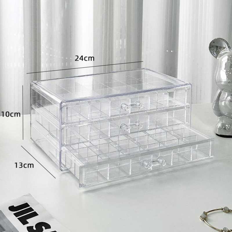 투명서랍형 72칸 [24+24+24]