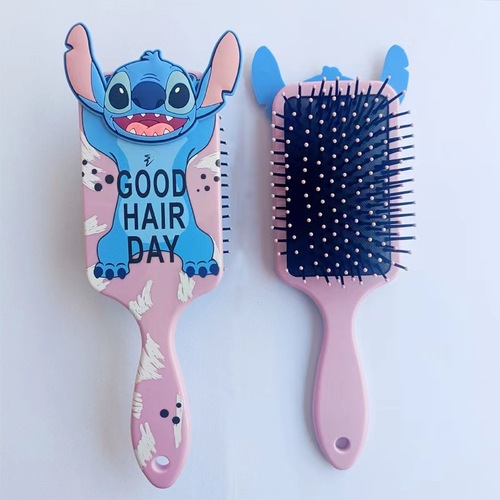 Children's Cartoon Air Cushion Comb Cute Portable Comb for Girls Combing Baby Minnie Stitch Air Bag Massage Hair