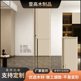 PET高端无漆木门 用卧室室内门会议室门复合实木门隔声门定制静音