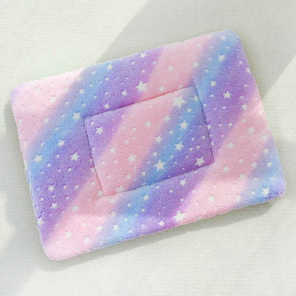 Pink blue purple aurora