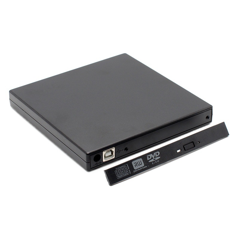 Portátil 12,7mm caja de unidad óptica USB kit móvil USB2.0 portátil SATA externo puerto serie externo