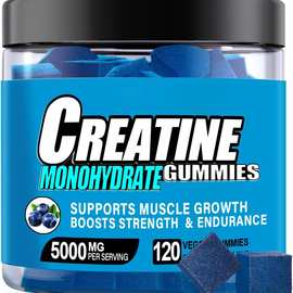 跨境一水肌酸软糖60粒 creatine gummiesTK爆款功能性软糖
