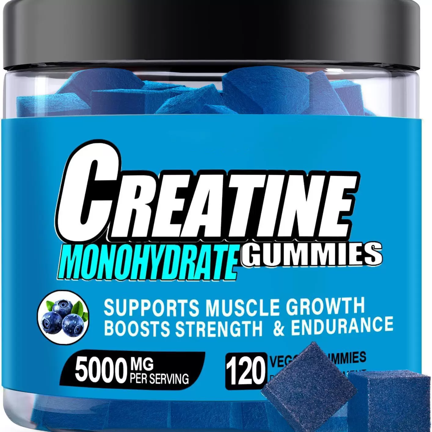 跨境一水肌酸软糖60粒 creatine gummiesTK爆款功能性软糖