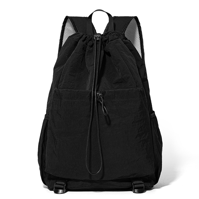軽量アウトドア登山バッグ、レディースカジュアルバックパック、巾着バドミントンバッグ、日本製コントラストカラースポーツバッグ、カレッジスタイルバックパック|undefined