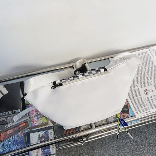 New trendy men's and women's chest bags, simple men's cross-body bags, Korean version ins casual shoulder bags, couple's waist bags, chest bags