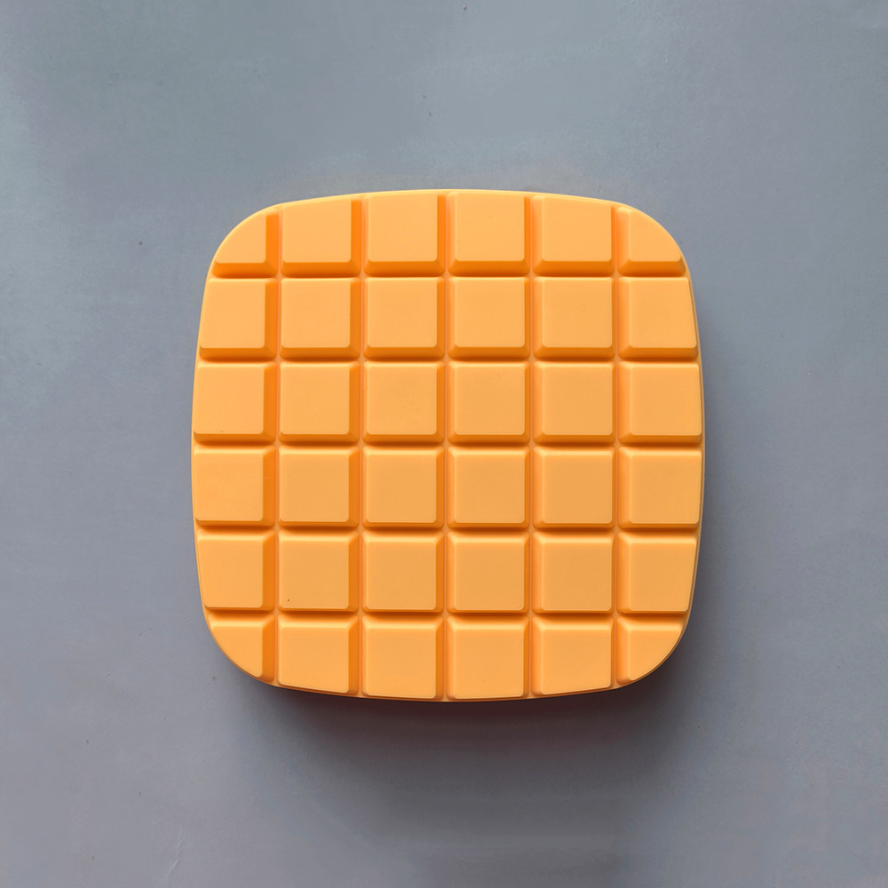 555 molde de silicona pequeño cuadrado de hielo mini molde de hielo máquina de hielo caja de hielo molde de horneado