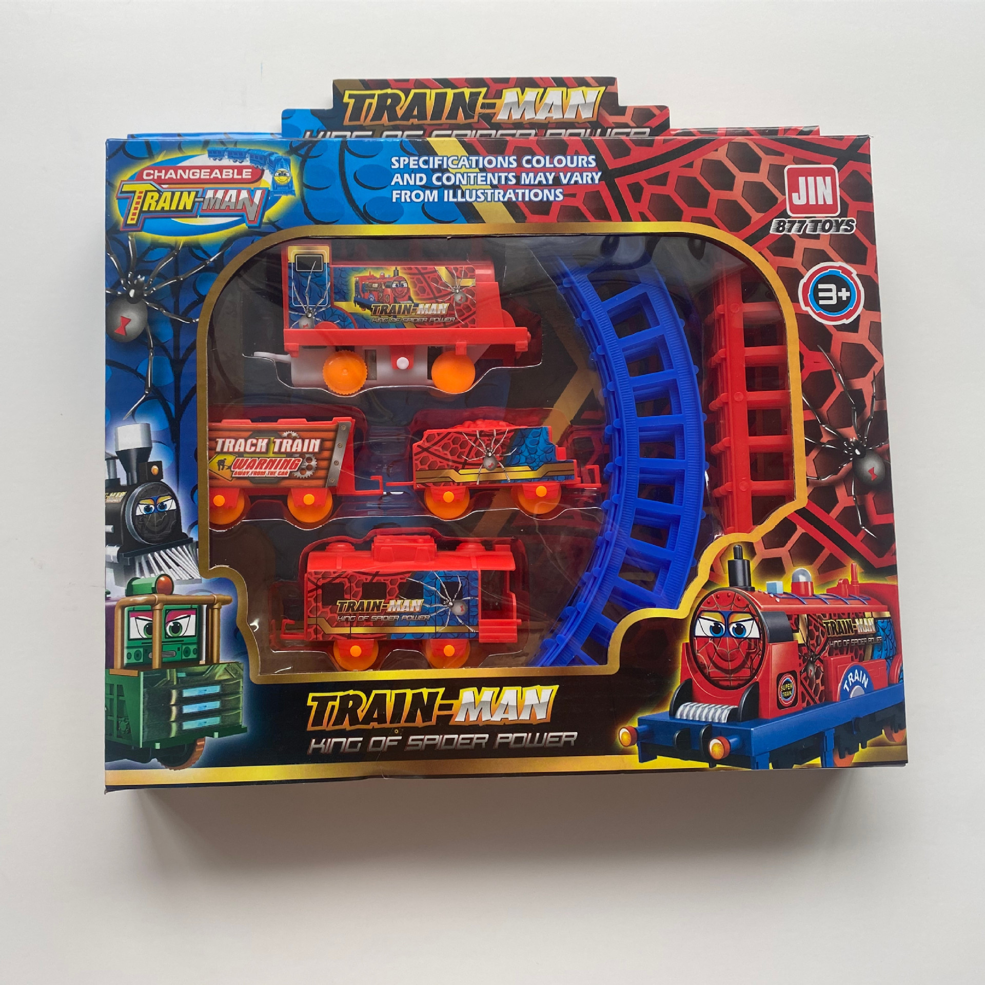 Juguete de Tren Eléctrico Ensamblable para Niños de Plástico Eléctrico, Educativo para Niños
