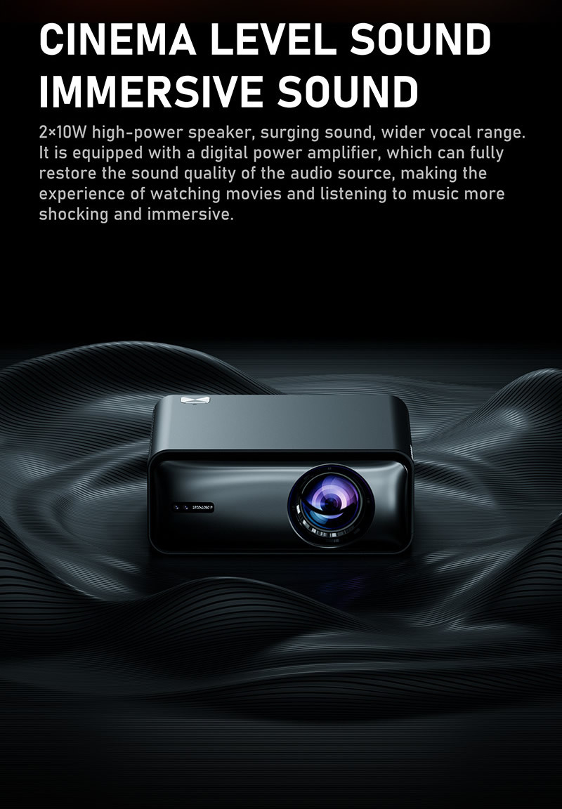 跨境资源卧室家用云台投影仪微型便携高清投影仪可连手机家庭影院