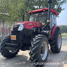 大型东方红LX904四轮拖拉机 四缸机卧式强压快速挂接旋耕犁地机