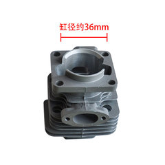 TL33割草機330氣缸總成1E36F-2TU33汽缸36活塞總成TL33氣缸總成