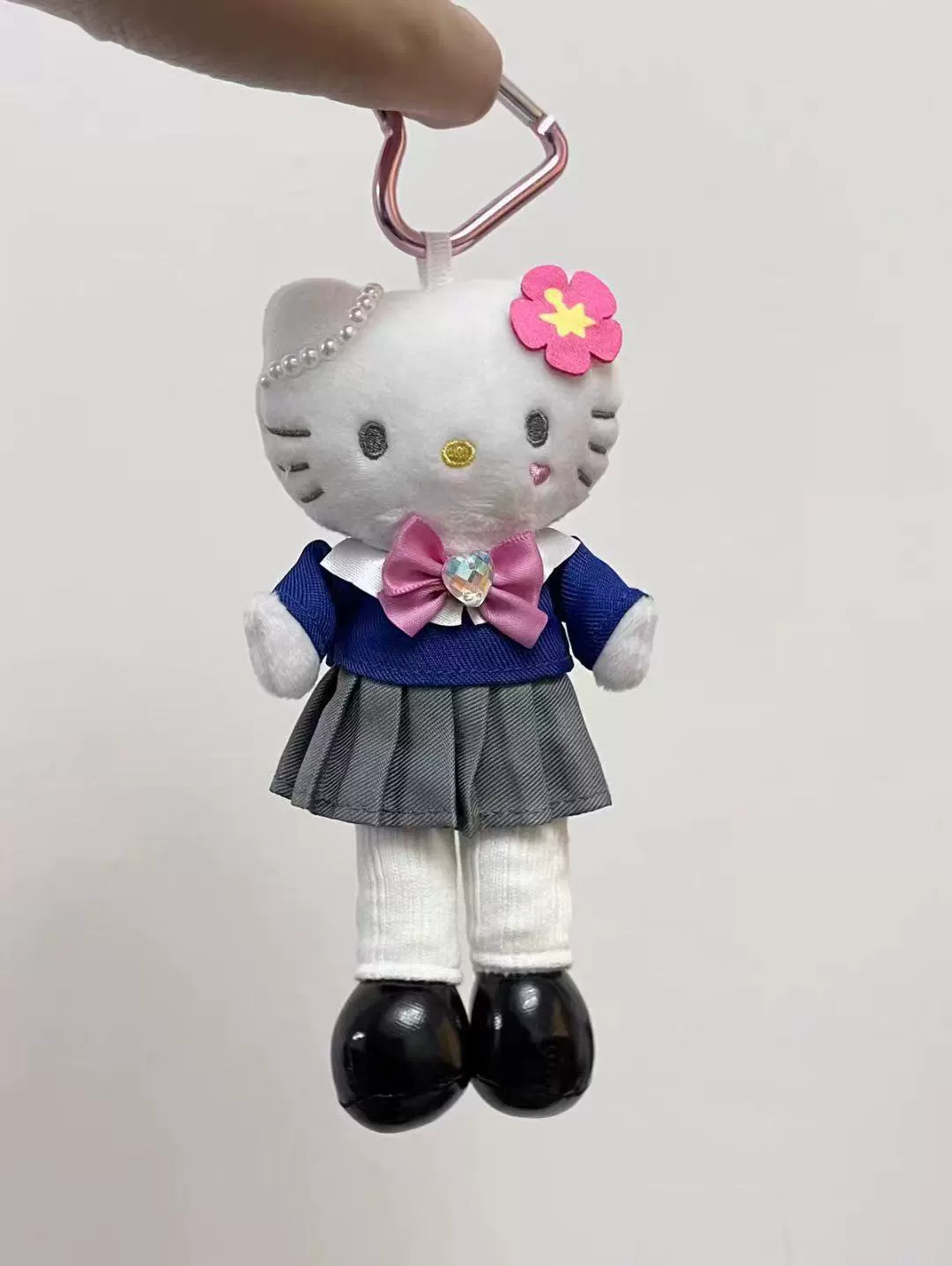 Плюшевый брелок (Sanrio) Hello Kitty, плюшевая кукла-талисман, размеры 10–16 см