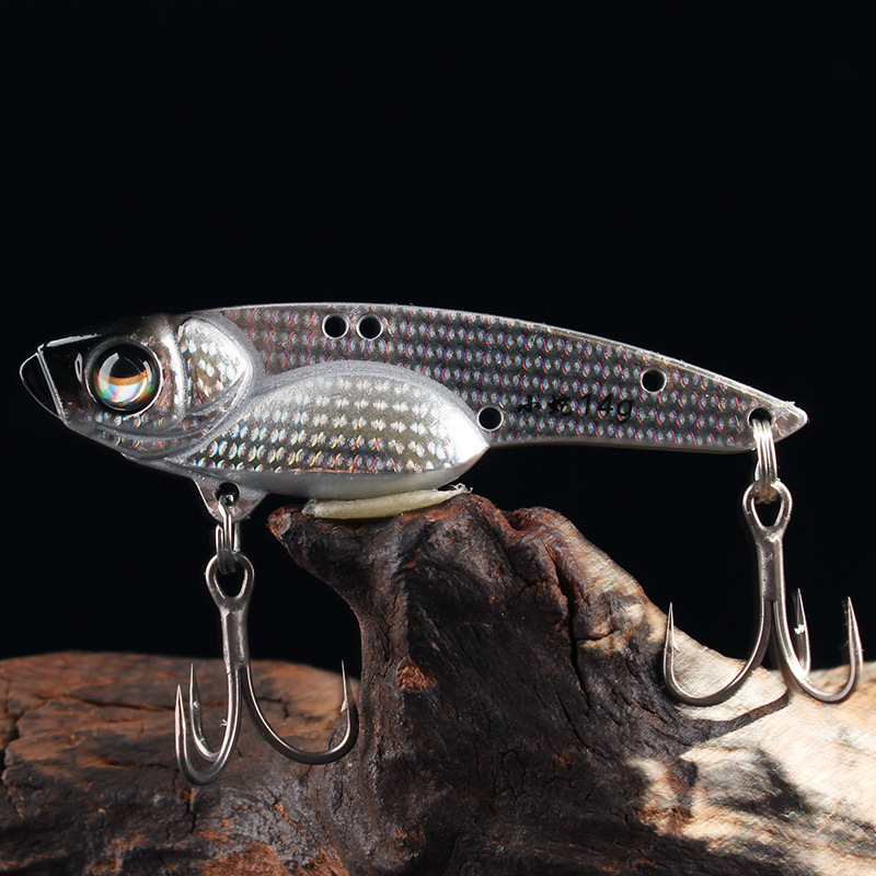 Aohu Luya cebo serpiente temblor VIb Luya cebo falso sumergido equipado con teflón reforzado tres ganchos VIb cebo