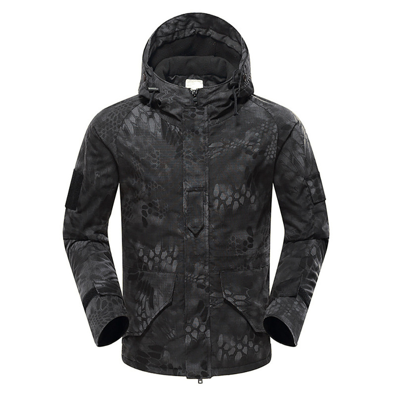 New G8 Jacket Men's Outdoor Multi-Function Windproof Fleece Camouflage Suit Men's Lightweight Tactical Jacket Cross-Border